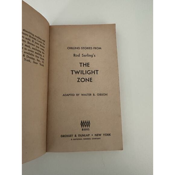 The Twilight Zone, Rod Serling, Short Stories Book, PB Tempo 1970 VTG - Picture 8 of 11
